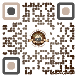 QR code with logo eKb0