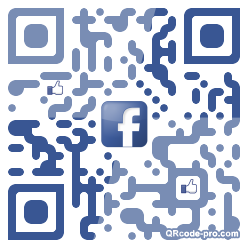 QR code with logo eXs0