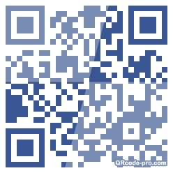 QR code with logo fa40