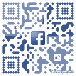 QR code with logo fug0