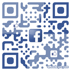 QR code with logo gAb0