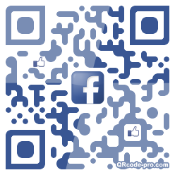 QR code with logo gR70