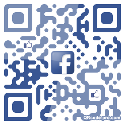 QR code with logo gUW0