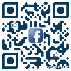 QR code with logo h230