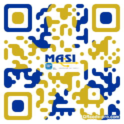 QR code with logo h790