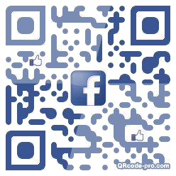 QR code with logo hfN0