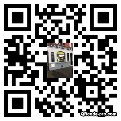 QR code with logo hfS0