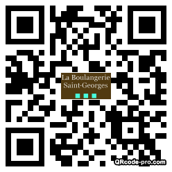 QR code with logo hnS0