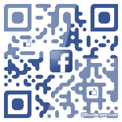 QR code with logo htE0