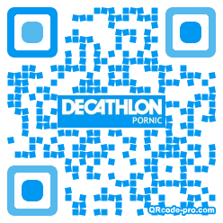 QR code with logo hza0