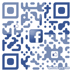 QR code with logo hYr0