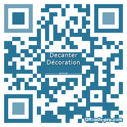 QR code with logo iDd0