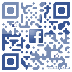 QR code with logo iKB0