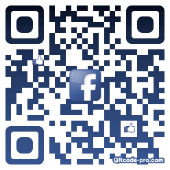 QR code with logo iKZ0