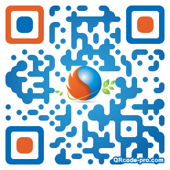 QR code with logo im50