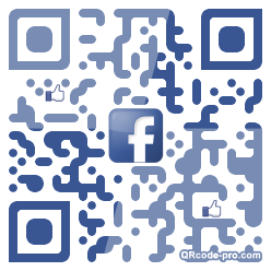 QR code with logo iOB0