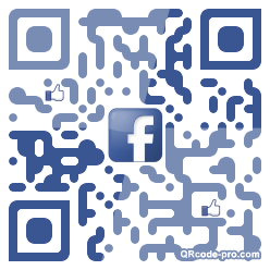 QR code with logo iP60