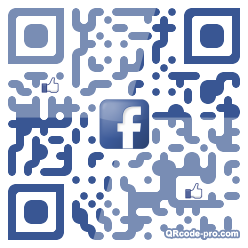 QR code with logo iPO0