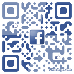 QR code with logo iTN0