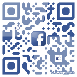 QR code with logo iTr0