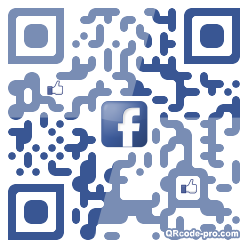 QR code with logo iWd0