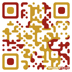 QR code with logo iXd0