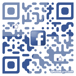 QR code with logo j0P0