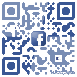 QR code with logo j4f0