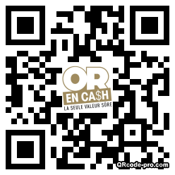 QR code with logo j8f0