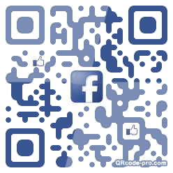 QR code with logo jFe0