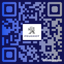 QR code with logo jM50