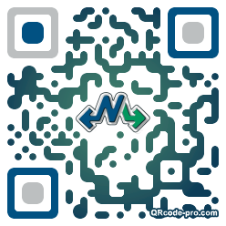 QR code with logo jet0