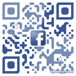 QR code with logo jh50