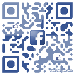 QR code with logo jhL0