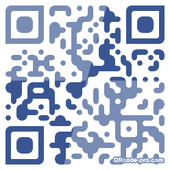 QR code with logo k040