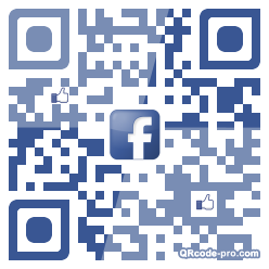 QR code with logo k3z0