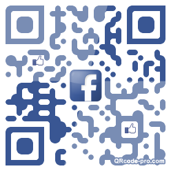 QR code with logo k8i0