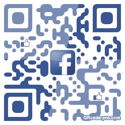 QR code with logo k940