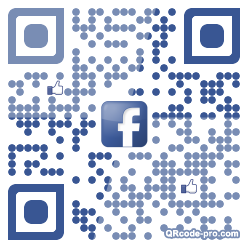 QR code with logo kA50