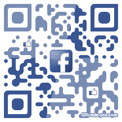 QR code with logo kB80