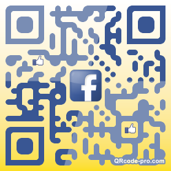 QR code with logo kEK0