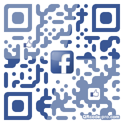 QR code with logo kKu0