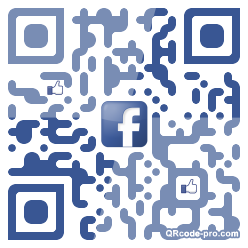 QR code with logo kPA0