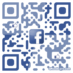 QR code with logo klT0