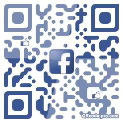 QR code with logo kmB0