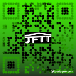 QR code with logo krR0