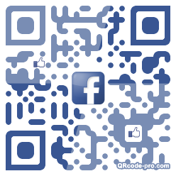 QR code with logo kuf0