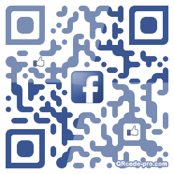 QR code with logo kv70