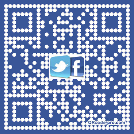 QR code with logo kwz0