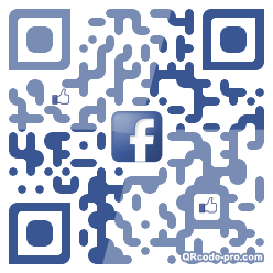 QR code with logo kR10